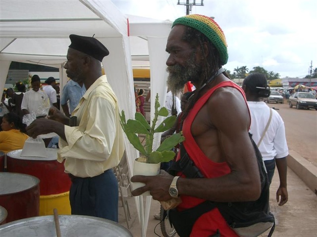 Rastaman Met Cactus Linden